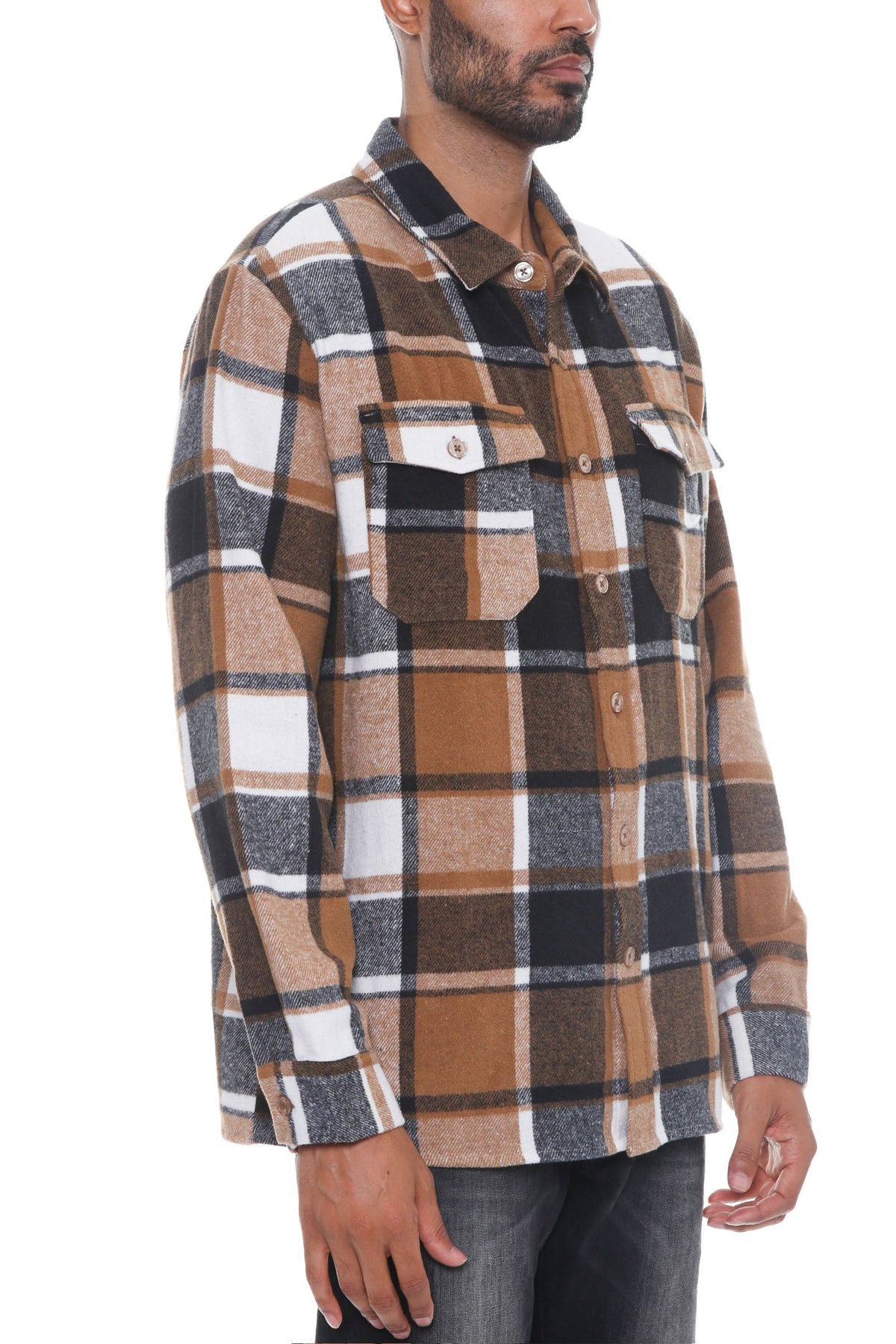 Colton Soft Flannel Shacket