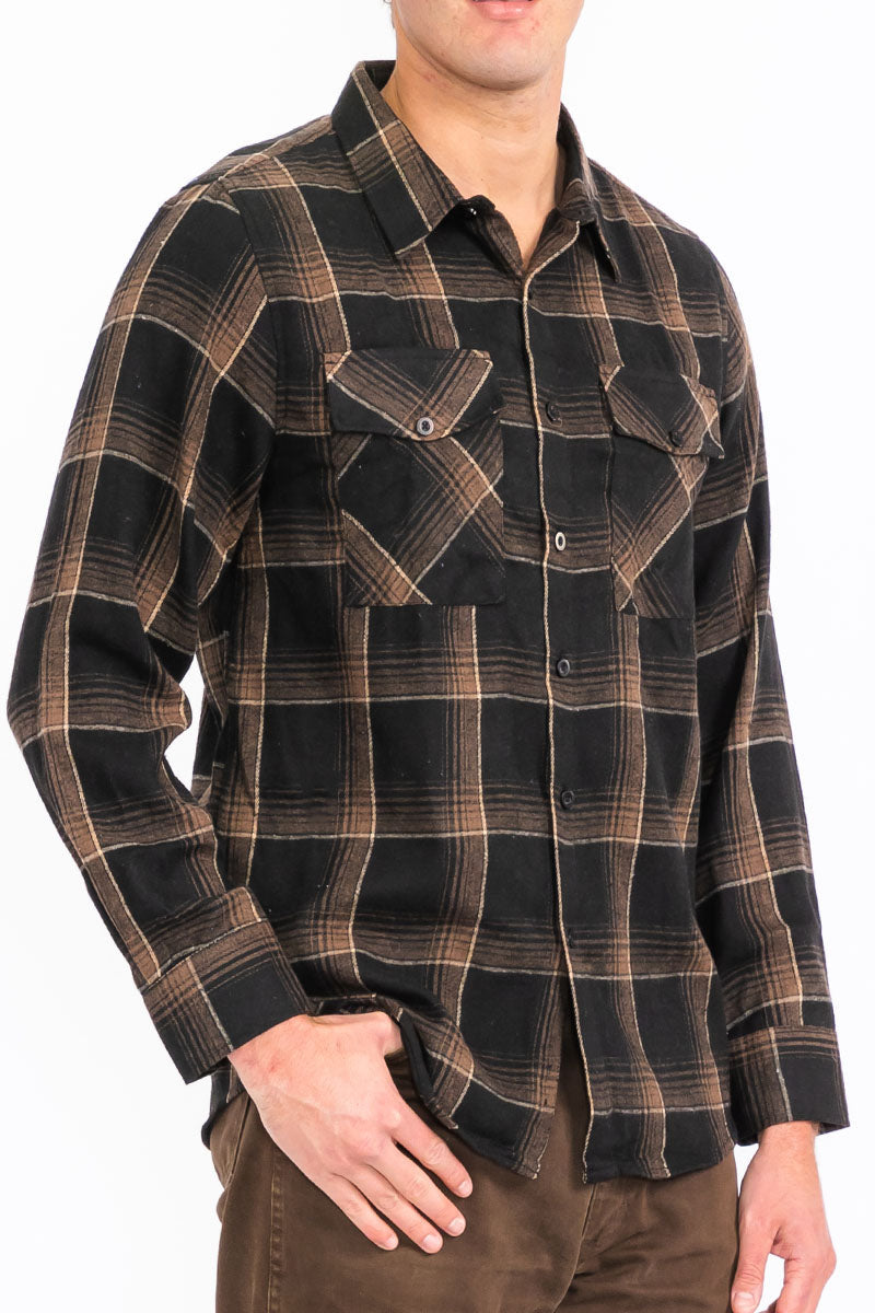 Brushed Flannel Shirt