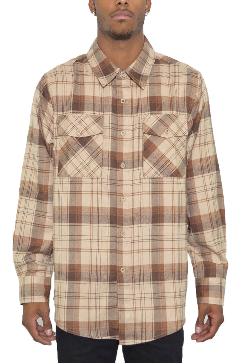Brushed Flannel Shirt