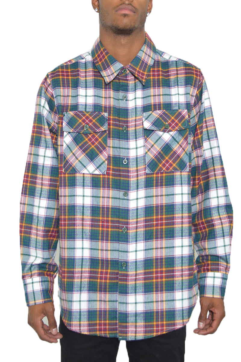 Brushed Flannel Shirt