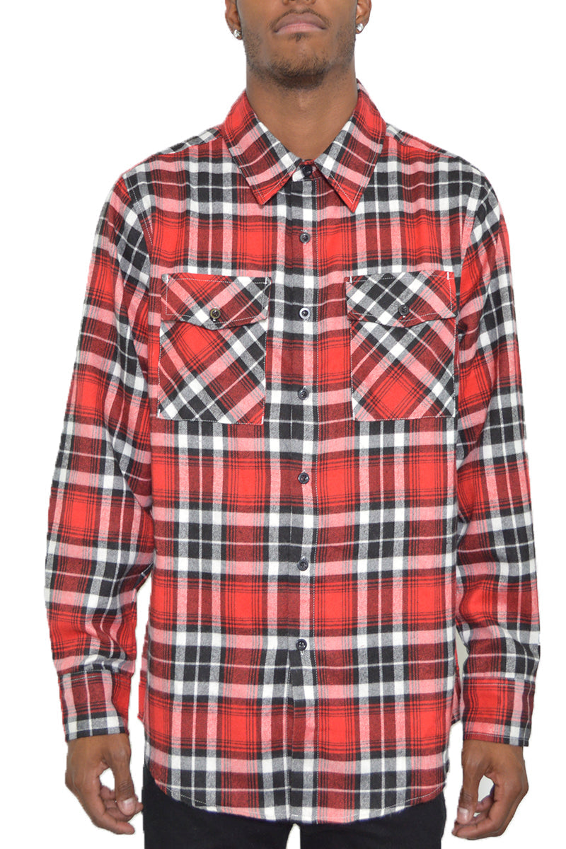 Brushed Flannel Shirt