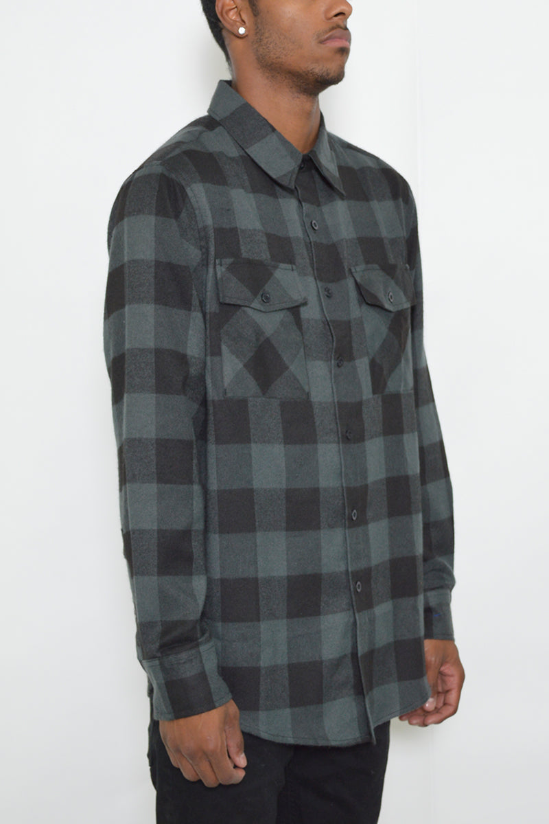 Brushed Flannel Shirt