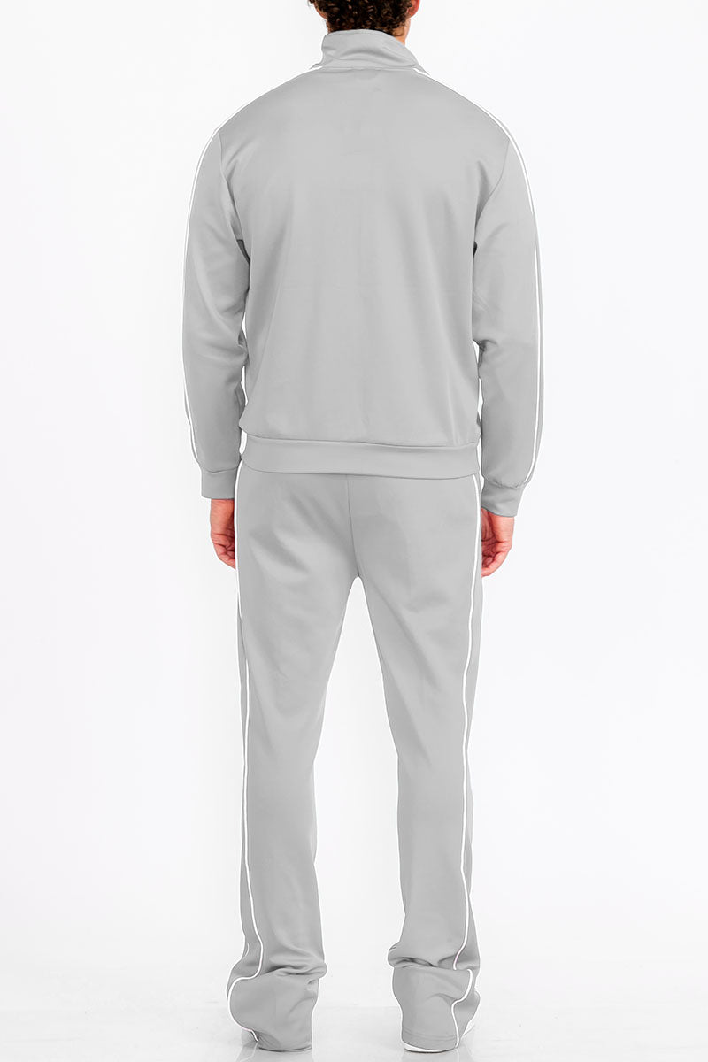 Stacked Flare Track Suit