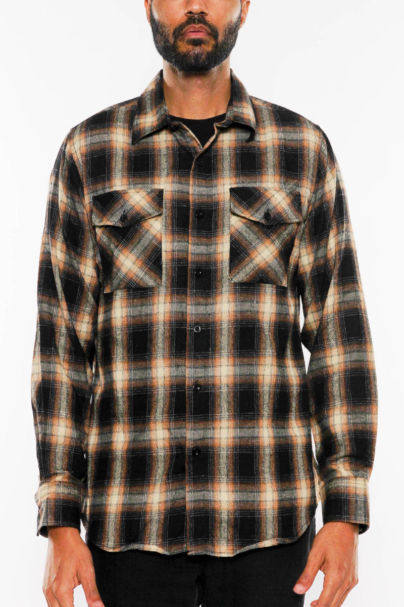 Brushed Flannel Shirt