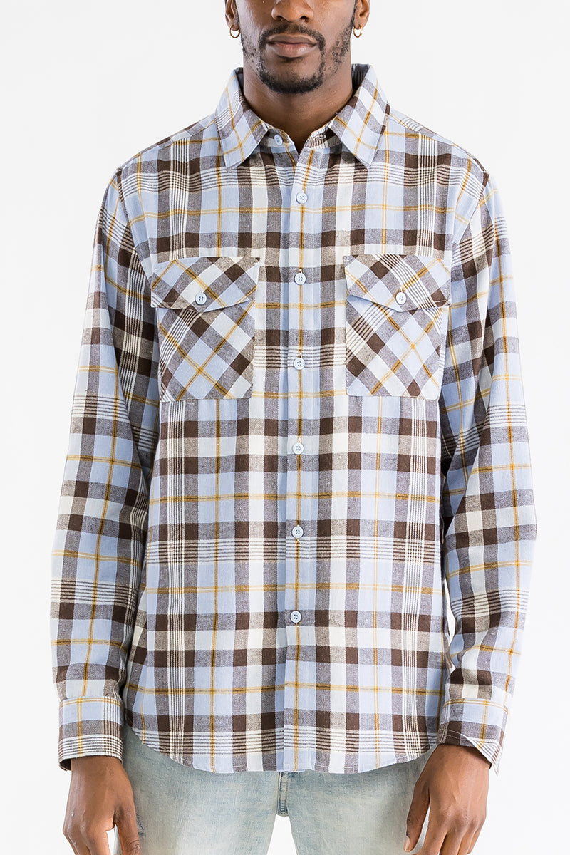 Brushed Flannel Shirt