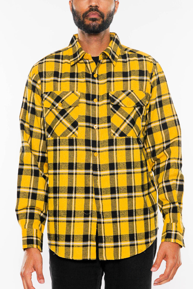 Brushed Flannel Shirt