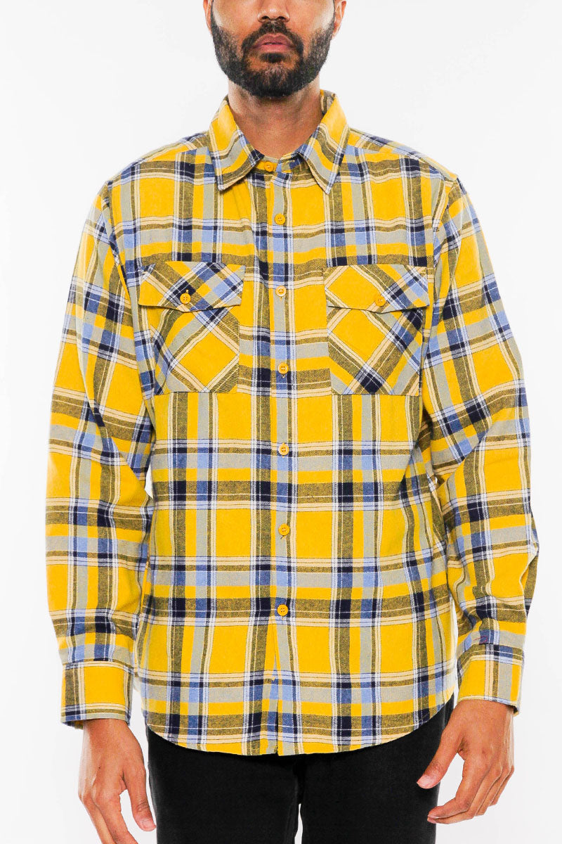 Brushed Flannel Shirt