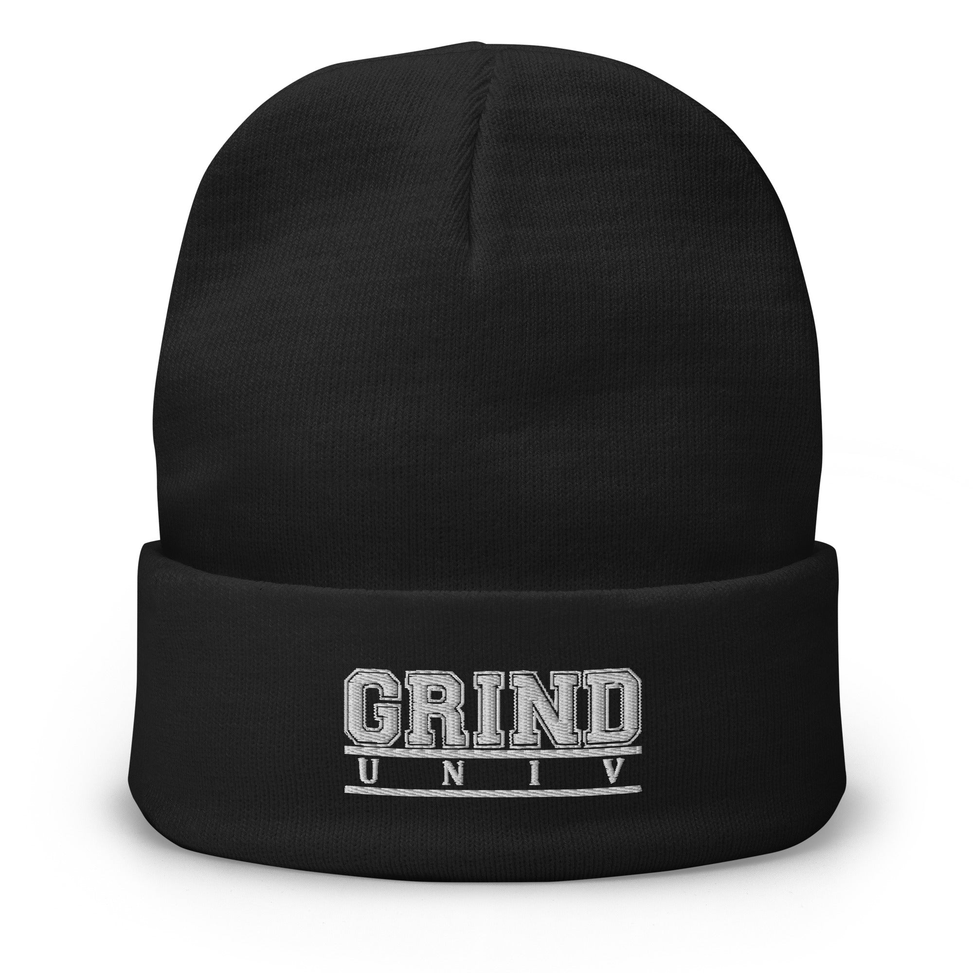 CLASSIC SERIES: GRIND UNIV -Embroidered Beanie