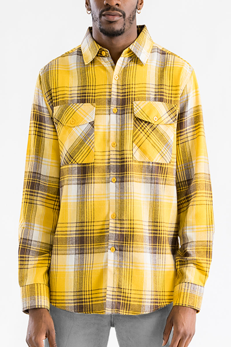 Brushed Flannel Shirt